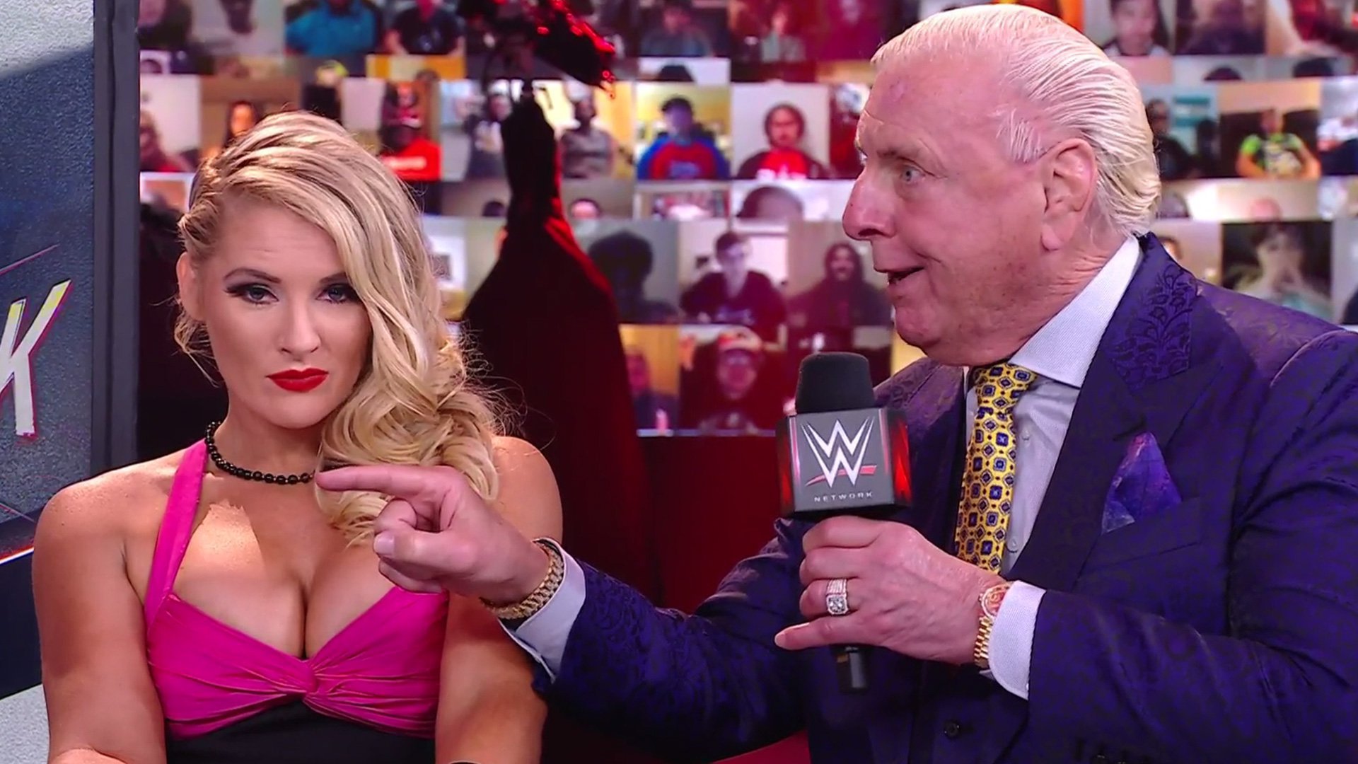 Ric Flair s mission statement for Lacey Evans Raw Talk Feb. 1 2021