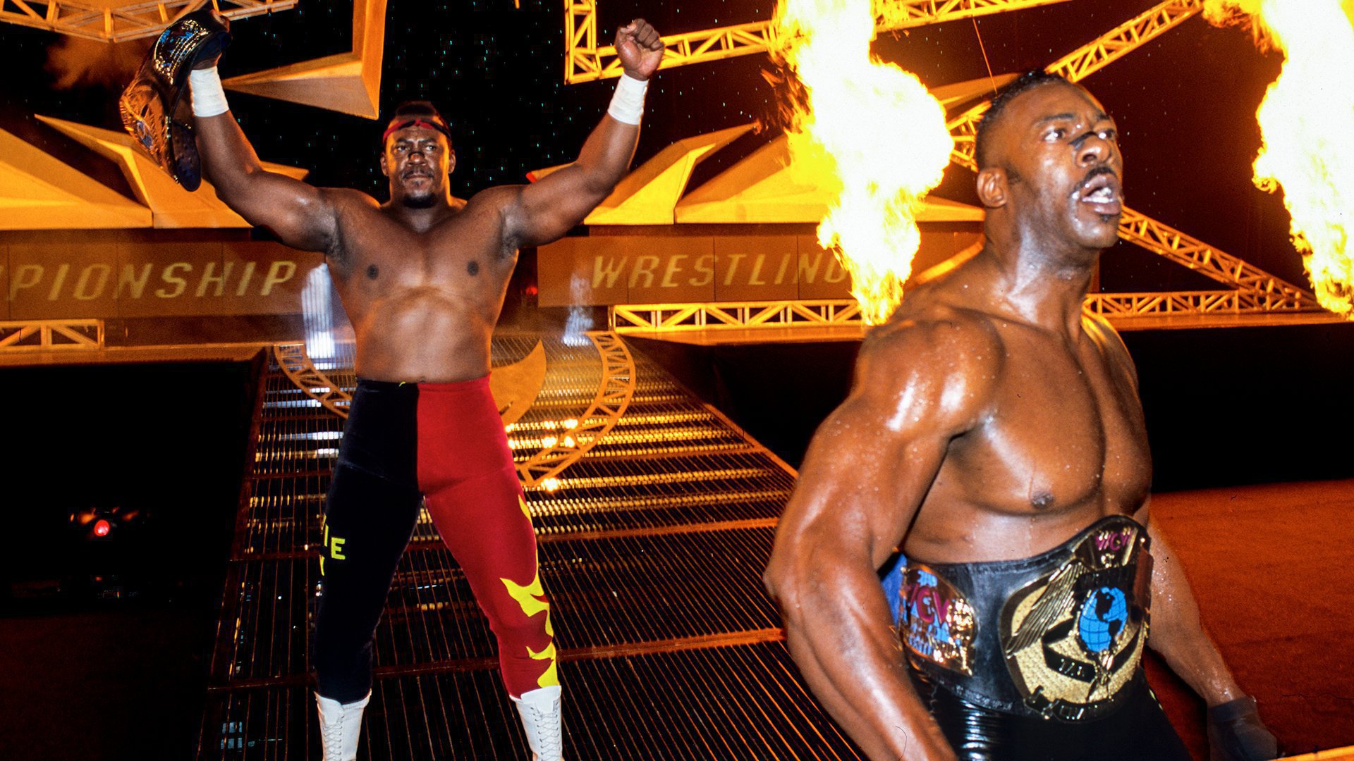 Detroit Pistons on X: What a time with these @WWE Superstars