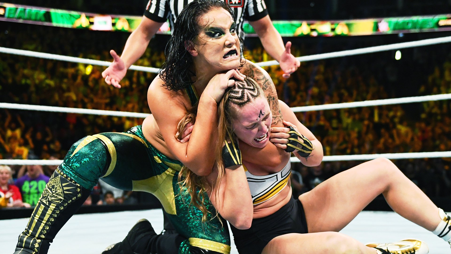 Shayna Baszler attacks Ronda Rousey!: Money in the Bank 2023 highlights