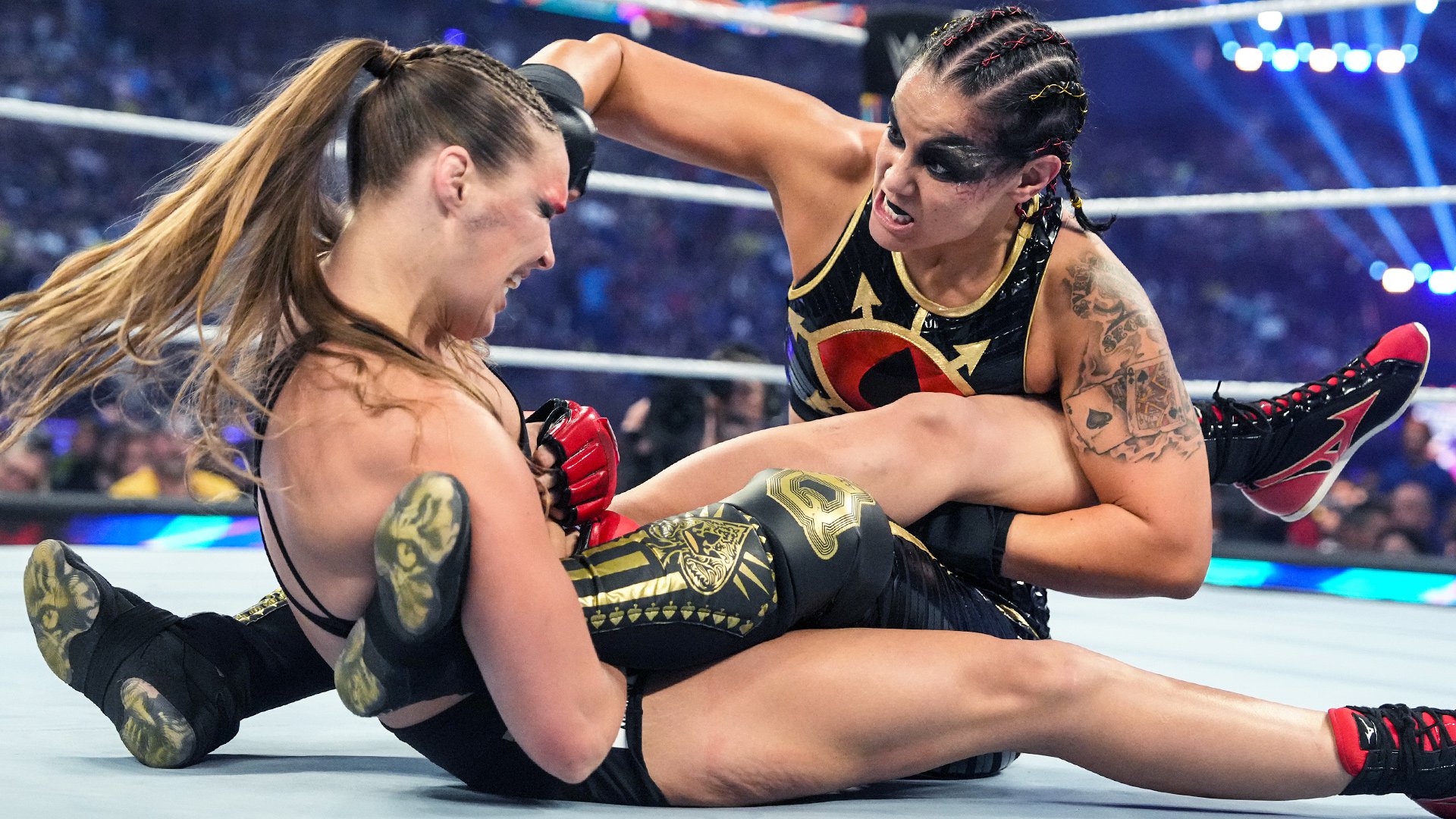 Ronda Rousey vs. Shayna Baszler - MMA Rules Match: SummerSlam 2023  Highlights