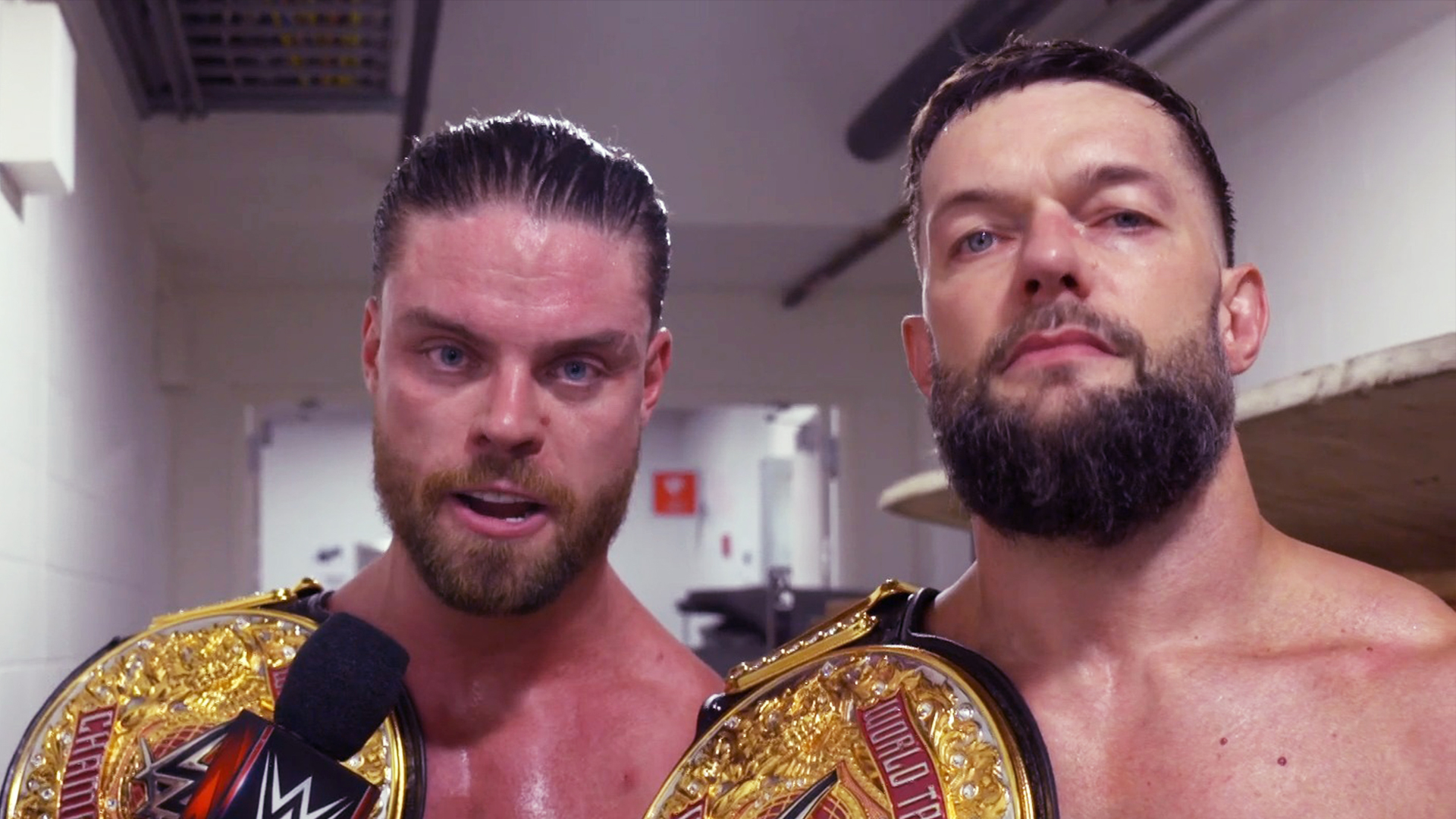 Finn Bálor congratulates JD McDonagh on his first main roster title: Raw  exclusive, June 24, 2024