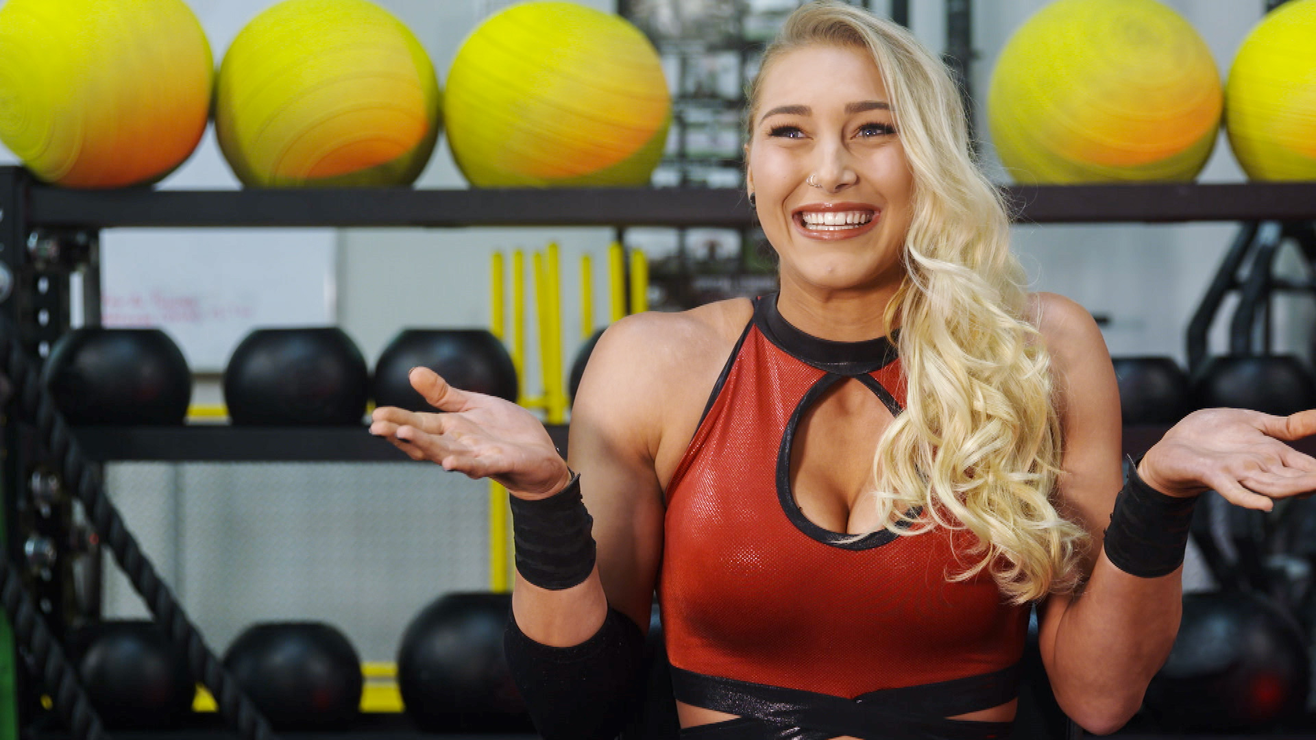 Rhea Ripley’s first WWE interview