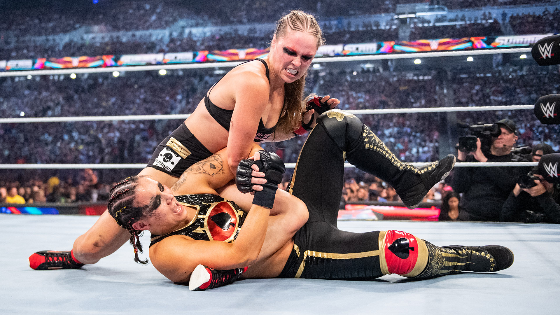 FULL MATCH: Shayna Baszler vs. Ronda Rousey — MMA Rules Match: SummerSlam  2023