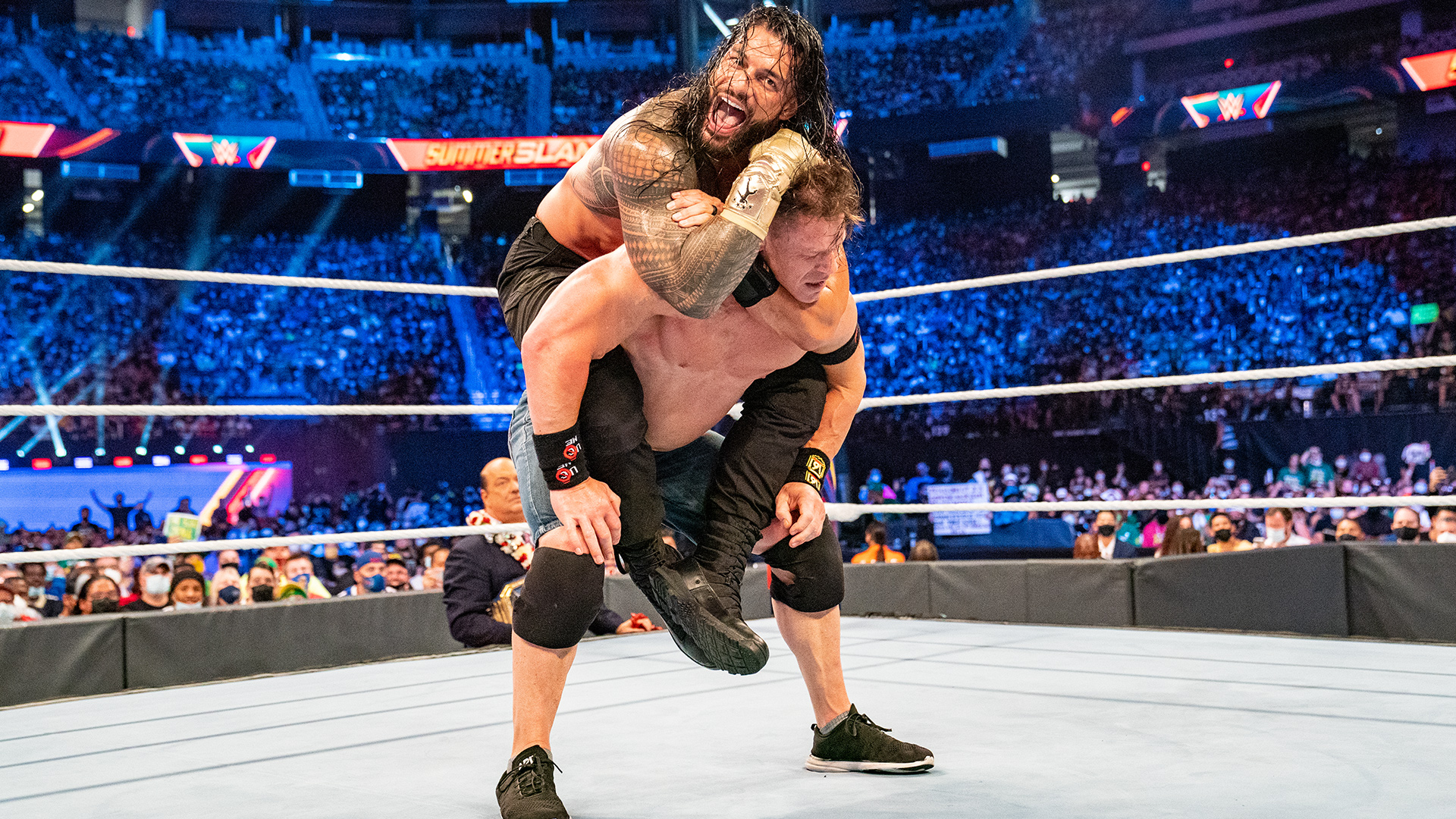 FULL MATCH: Roman Reigns vs. John Cena — Universal Title Match: SummerSlam  2021