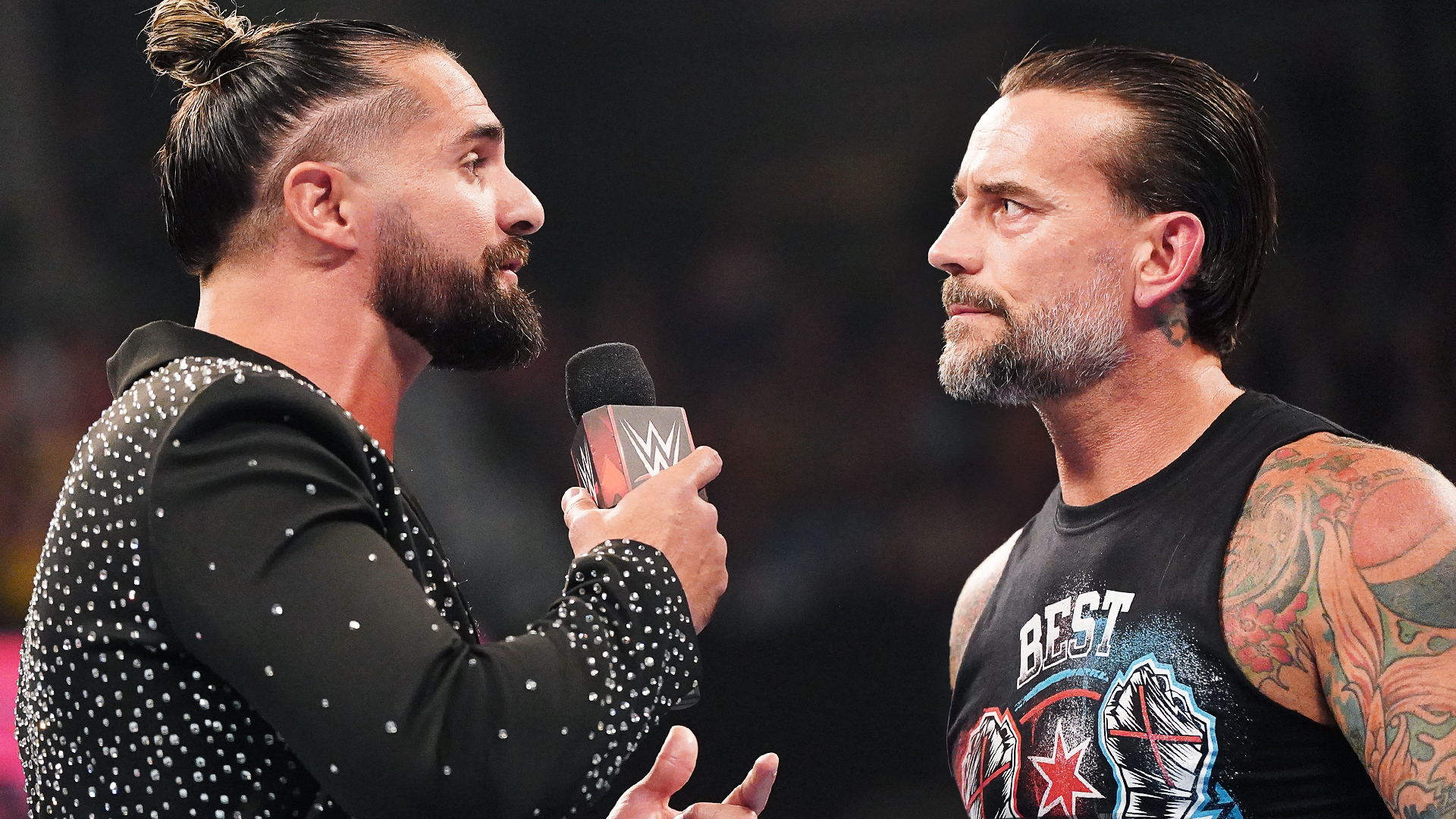 FULL SEGMENT: CM Punk and Seth “Freakin” Rollins engage in tense faceoff:  Raw, July 8, 2024