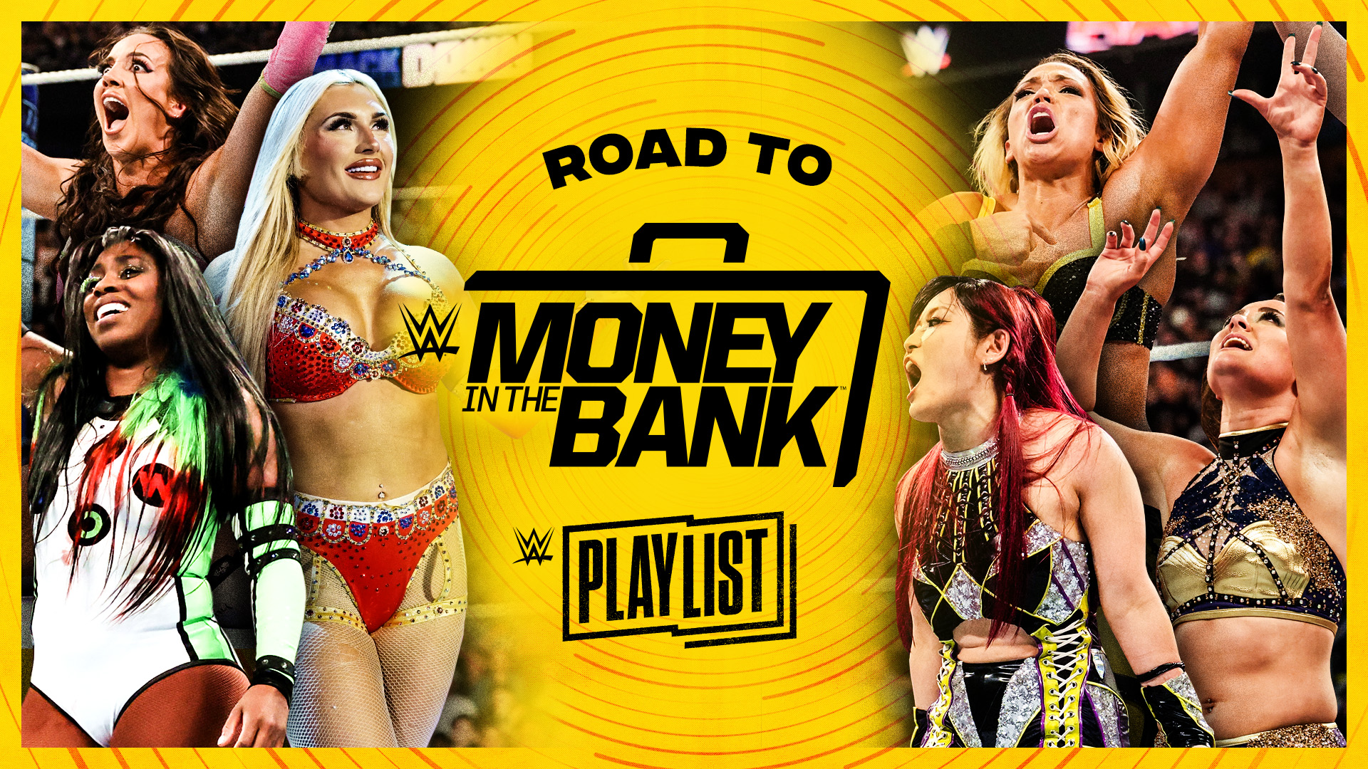 Women’s Money in the Bank Ladder Match – Road to Money in the Bank 2024:  WWE Playlist