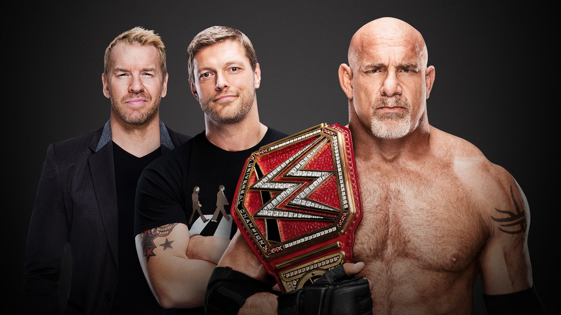 Edge & Christian launch podcast with Universal Champion Goldberg as ...