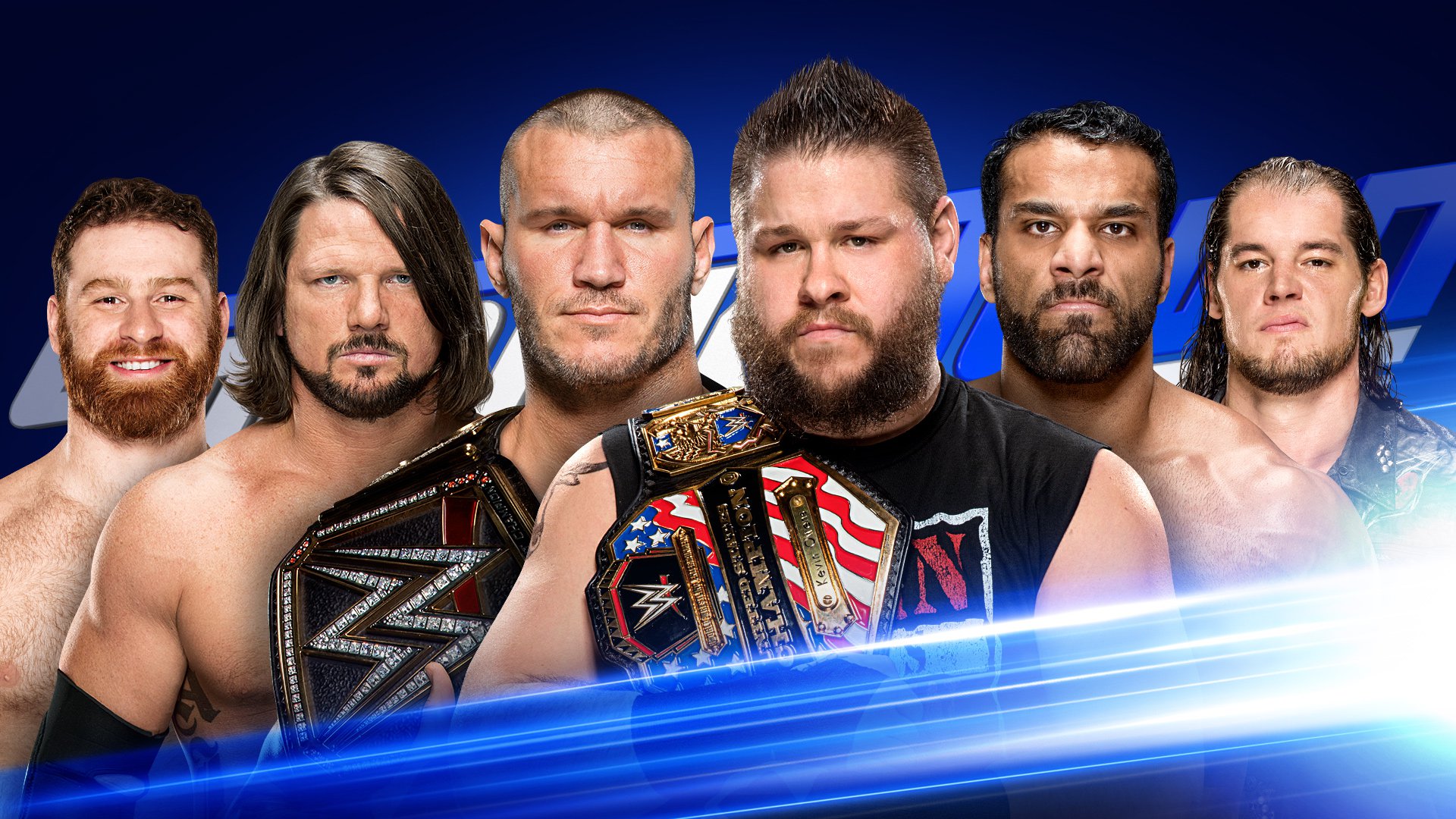 Explosive Six-Man Tag Team Match to main event SmackDown LIVE tonight | WWE