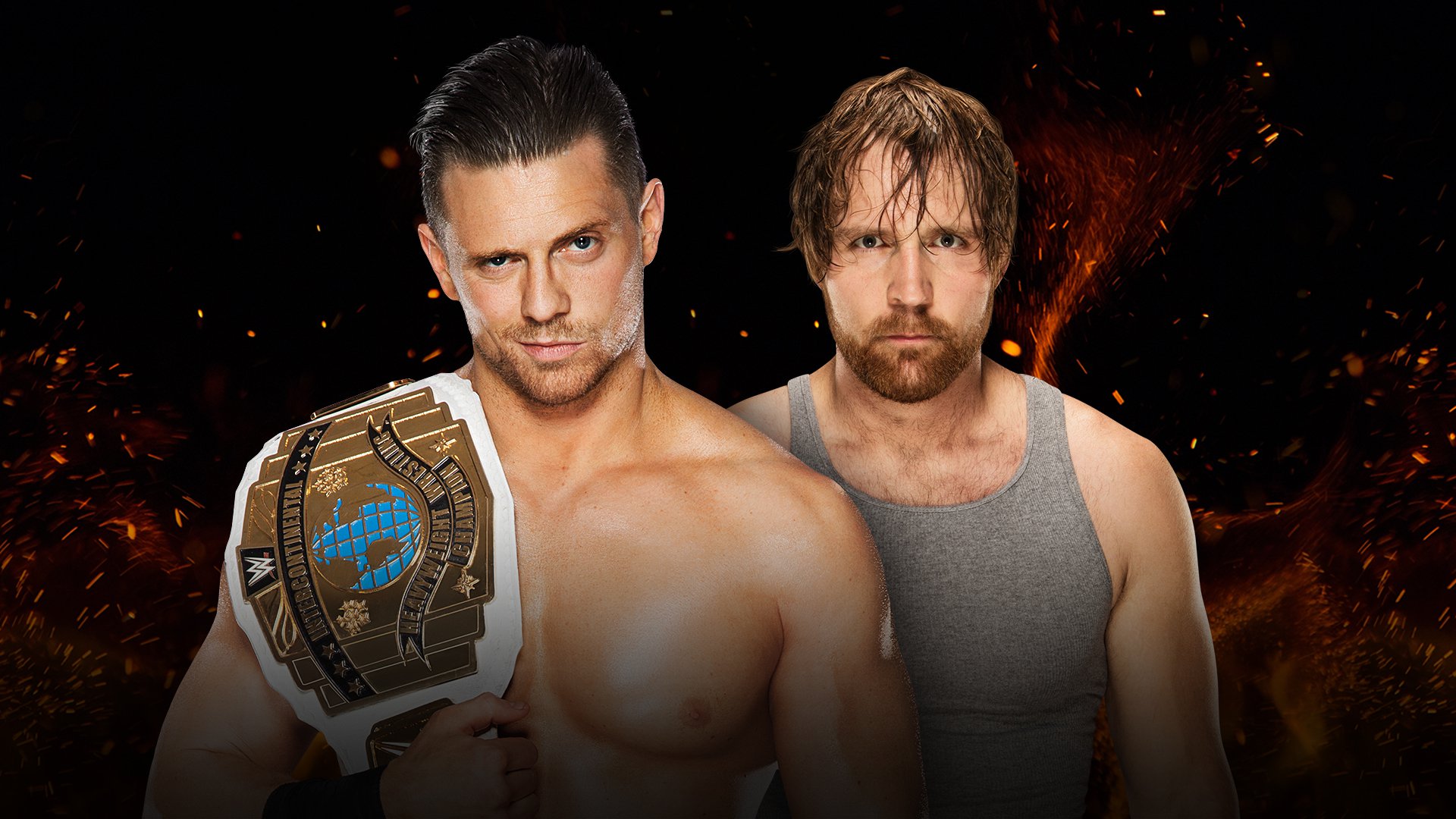 Intercontinental Champion The Miz Vs. Dean Ambrose | WWE