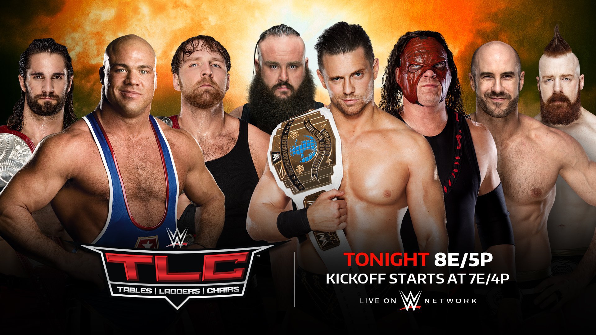 Wwe Tlc 2017 Match Card Previews Start Time And More Wwe