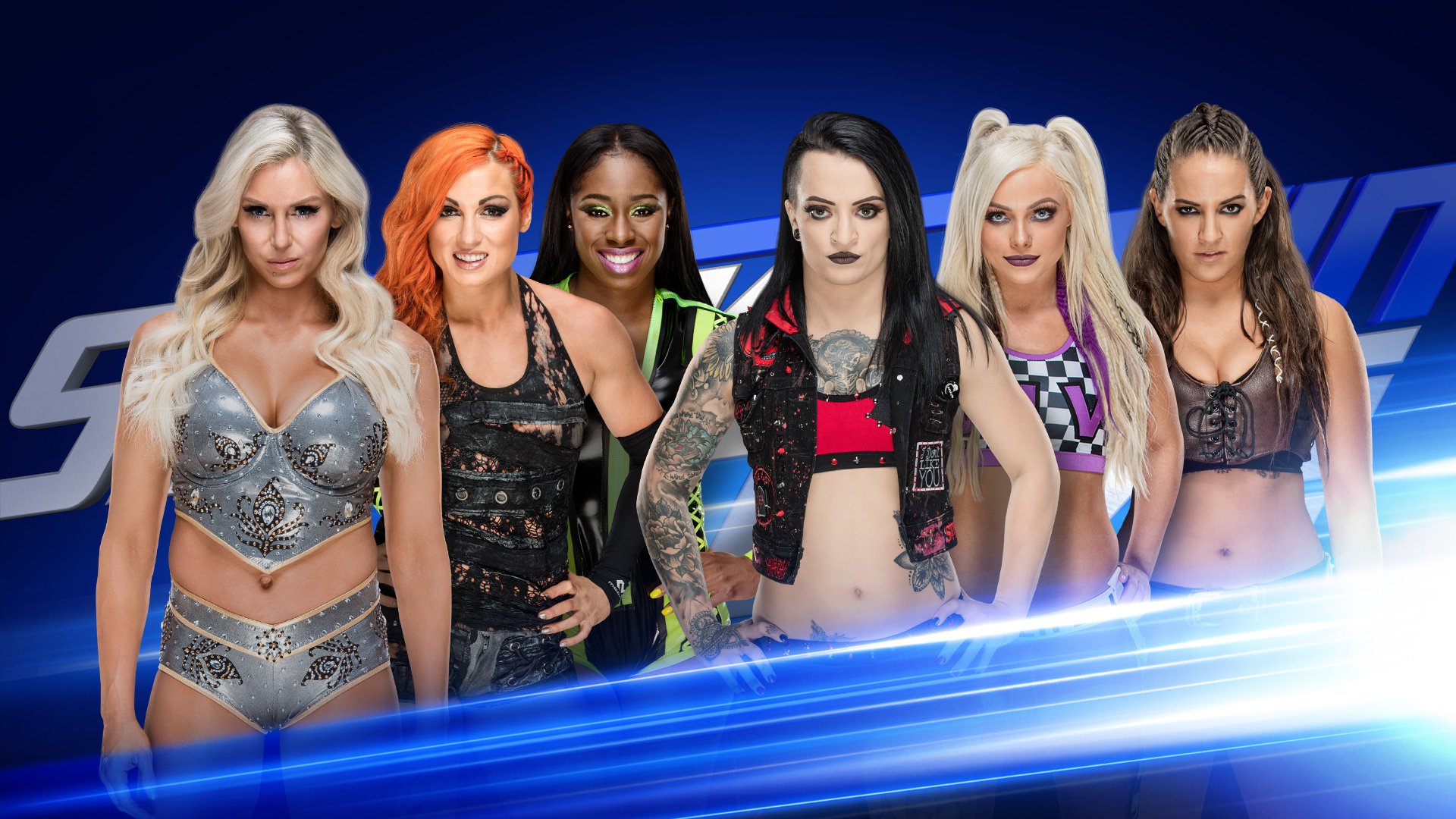 Charlotte Flair, Naomi & Becky Lynch to battle The Riott Squad tonight ...