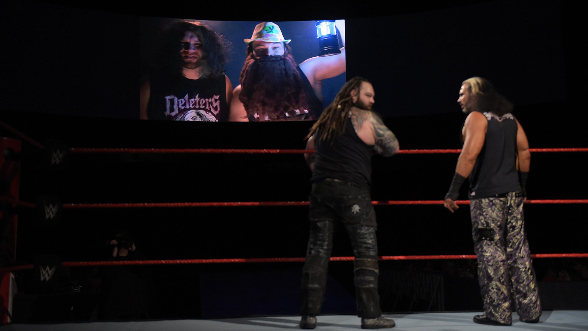 Raw Tag Team Champions “Woken” Matt Hardy & Bray Wyatt Def. Heath ...