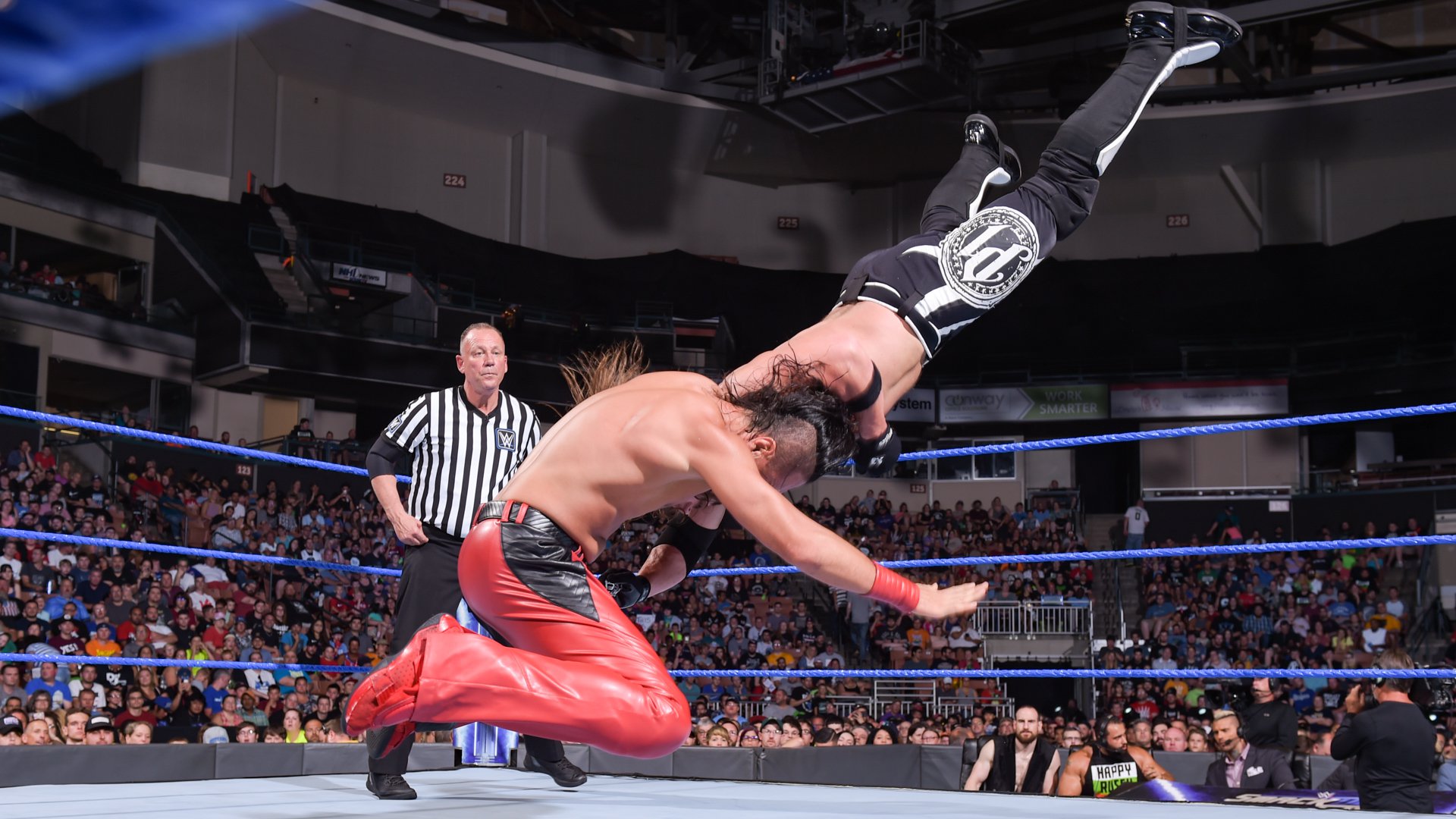 AJ Styles def. Shinsuke Nakamura via disqualification | WWE