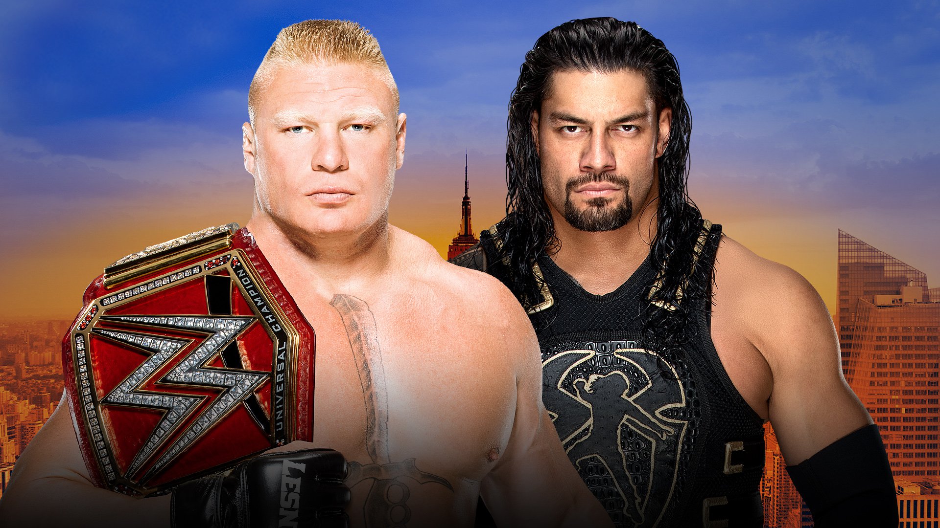 Universal Champion Brock Lesnar Vs. Roman Reigns | WWE