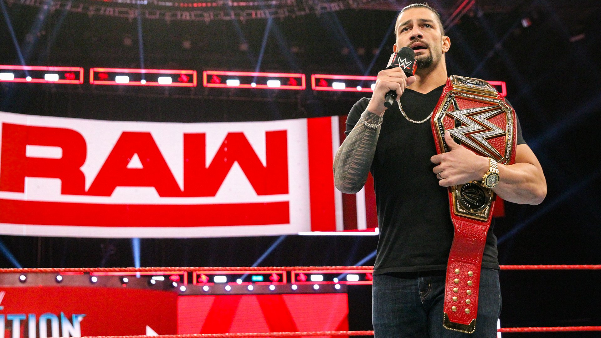 Roman Reigns relinquished the Universal Championship after revealing