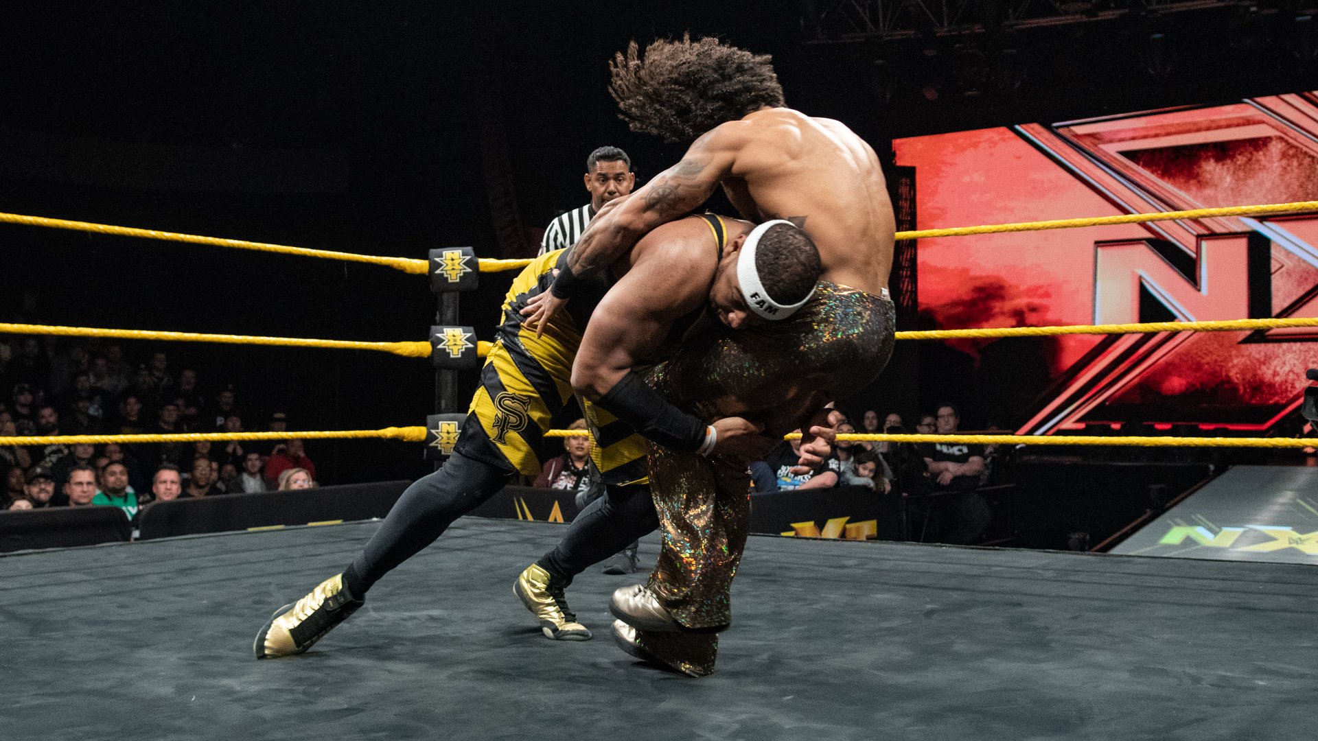 The Street Profits Def Humberto Carrillo And Stacey Ervin Jr Afterward A Brawl Erupted Among 