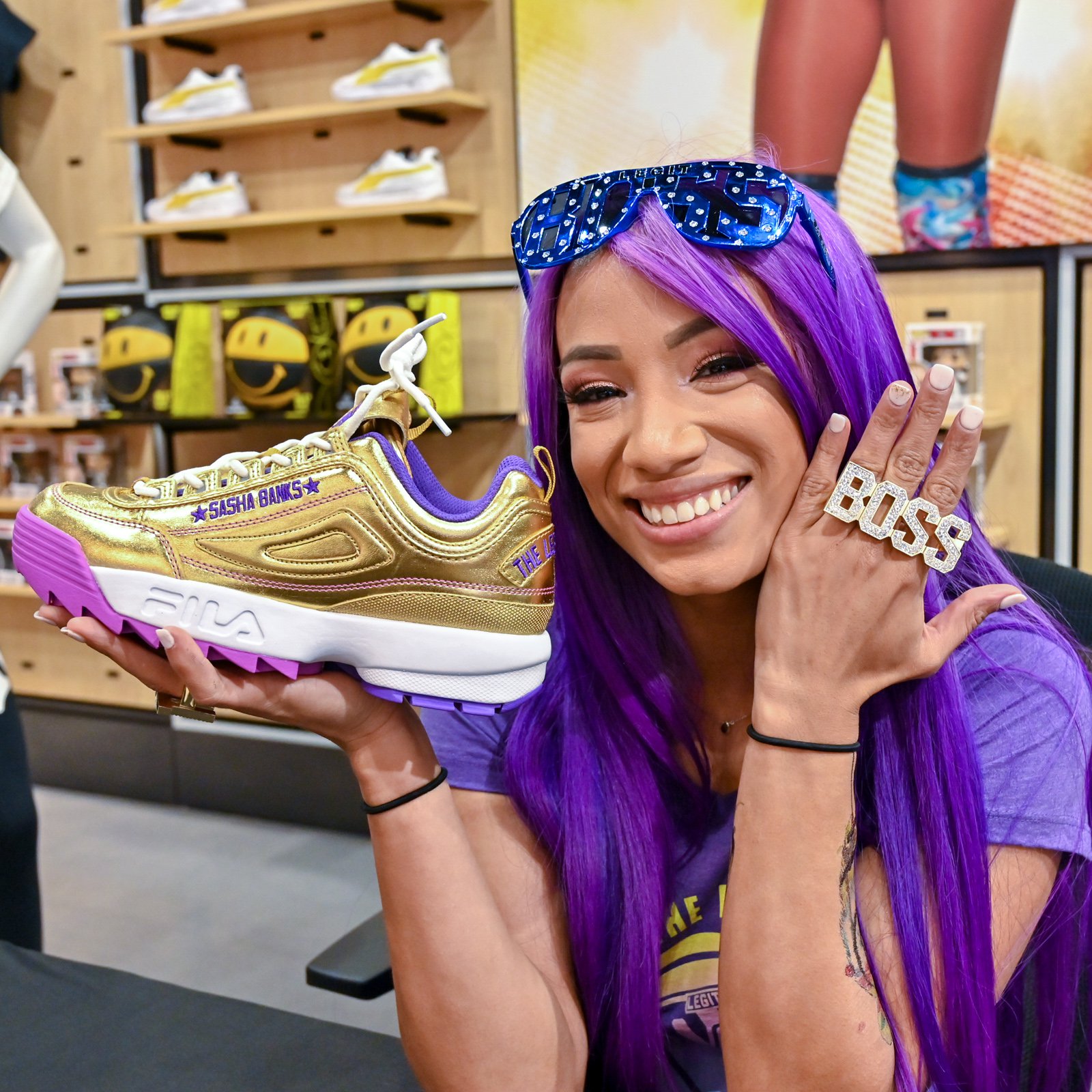 sasha banks sneakers