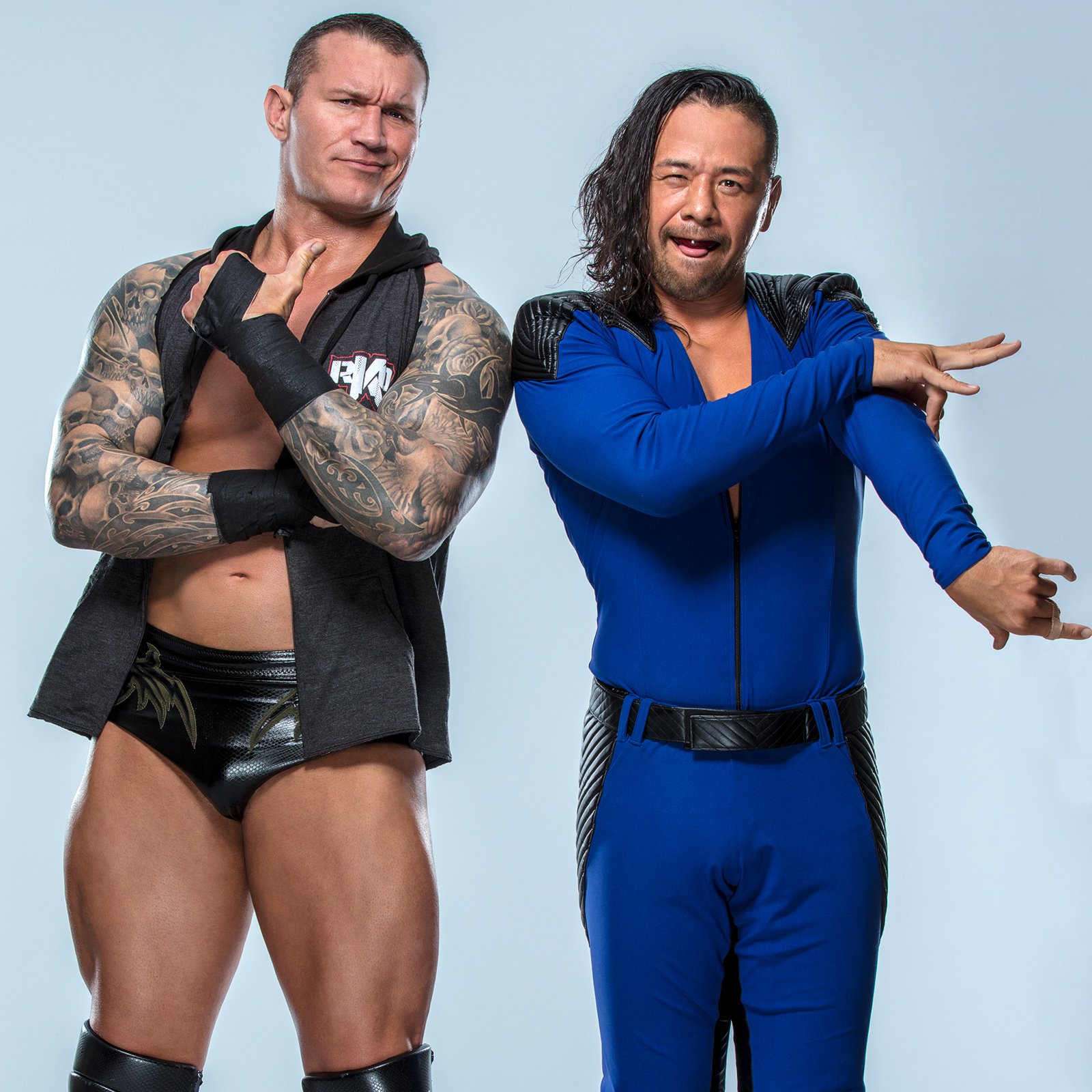 Randy Orton & Shinsuke Nakamura looking like they will be a star in an  upcoming buddy sitcom. : r/SquaredCircle