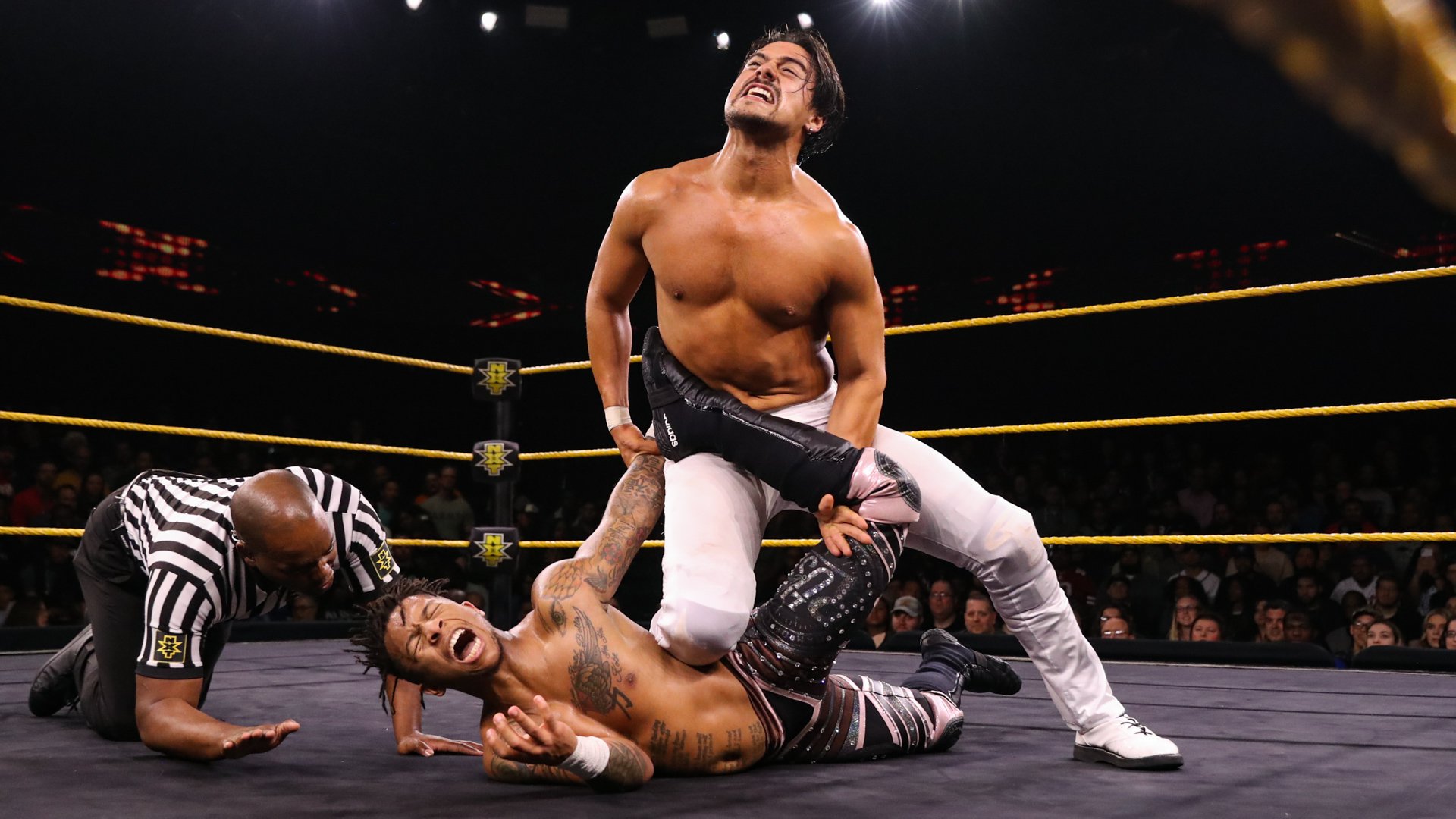 Angel Garza def. Lio Rush to become the new NXT Cruiserweight Champion ...