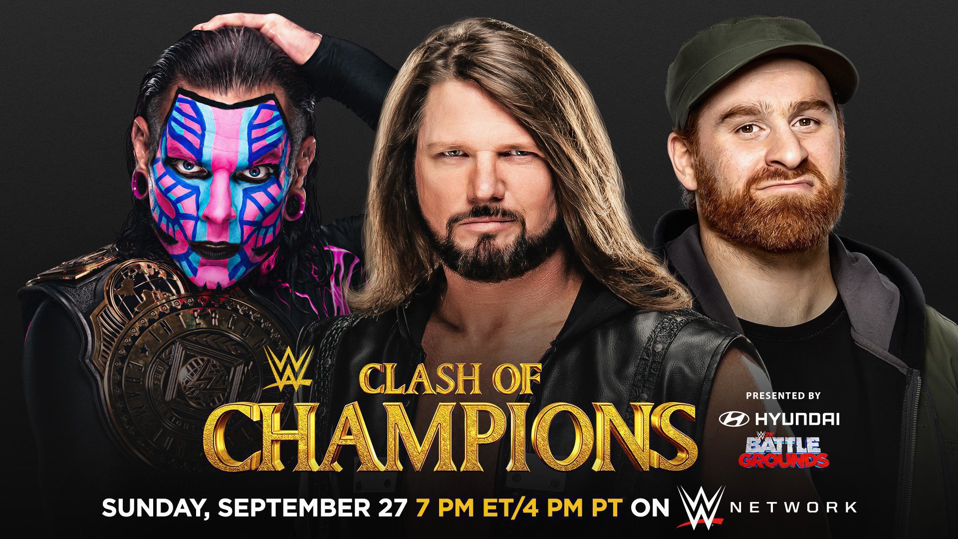 Card: WWE Clash Of Champions - Gold Rush 2020 - Wrestlemaníacos