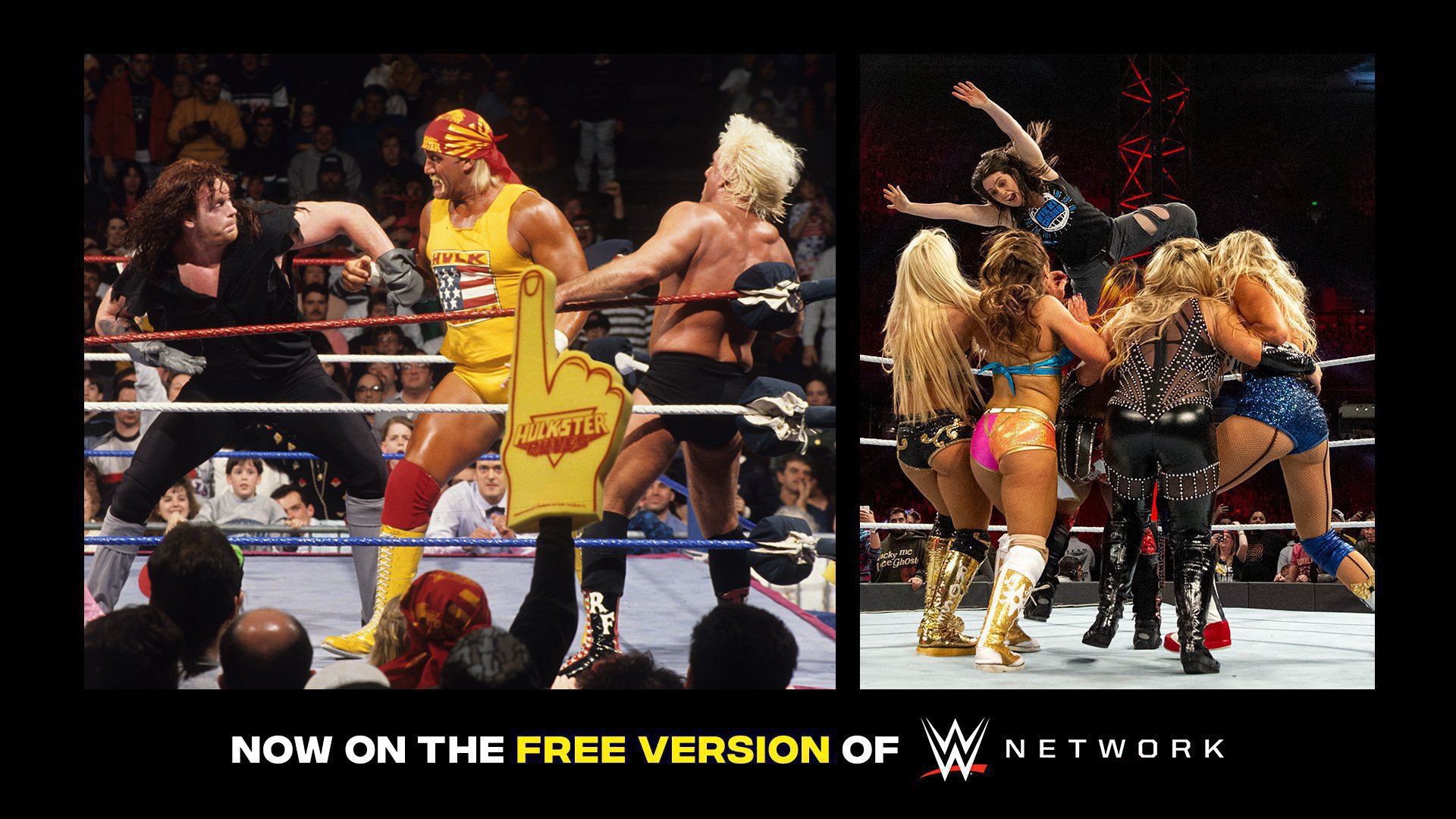 20+ Royal Rumble events available now on the Free Version of WWE