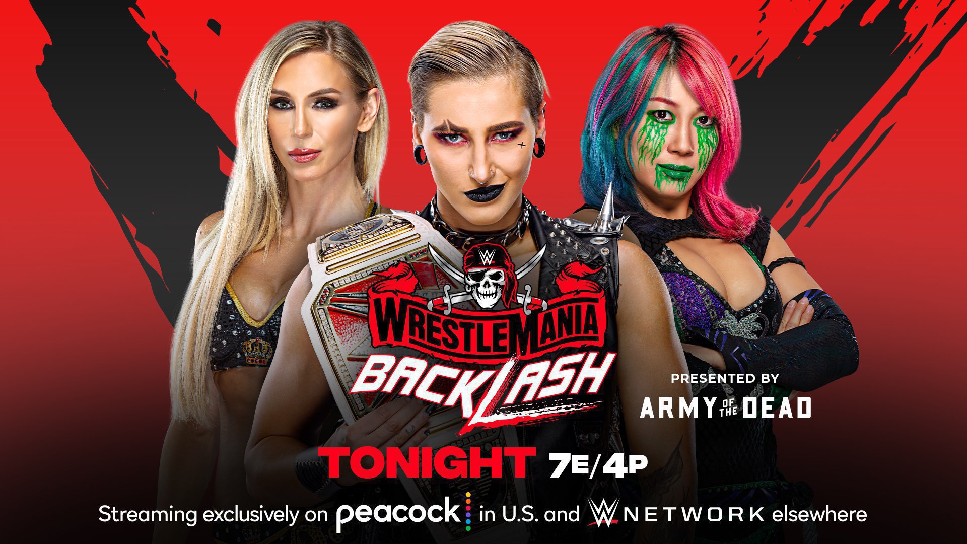 Raw Women’s Champion Rhea Ripley vs. Asuka vs. Charlotte Flair (Triple ...