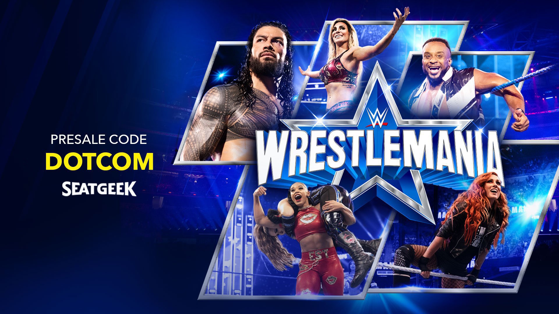 WrestleMania presale starts Wednesday morning! WWE