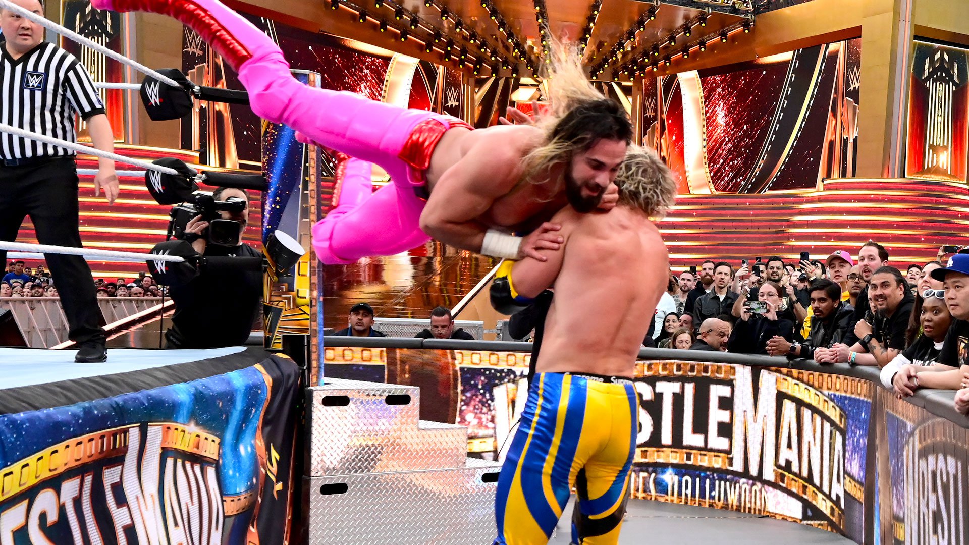 Seth Freakin Rollins Def Logan Paul Wwe