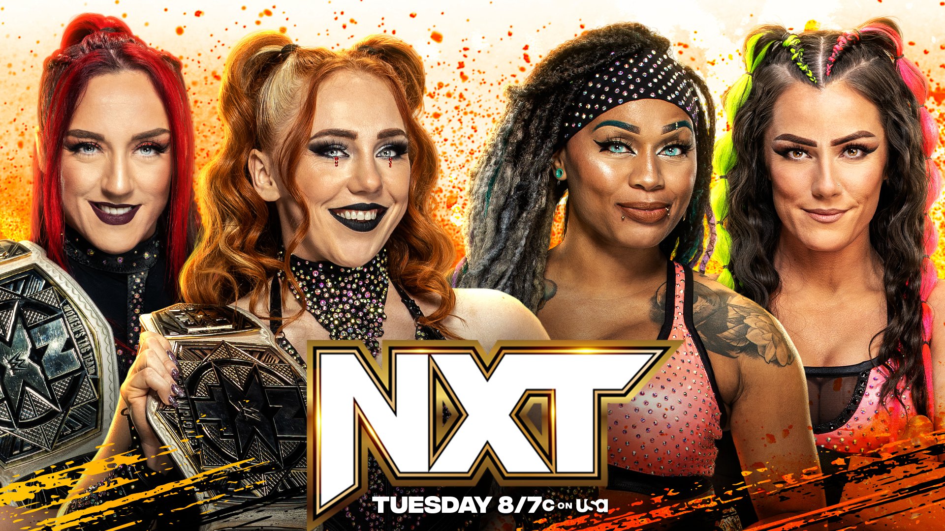 Isla Dawn & Alba Fyre defend the NXT Women's Tag Team Titles against