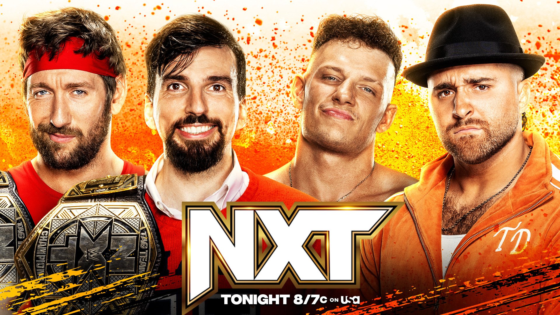 Chase U defend the NXT Tag Team Championships against Tony D’Angelo and ...