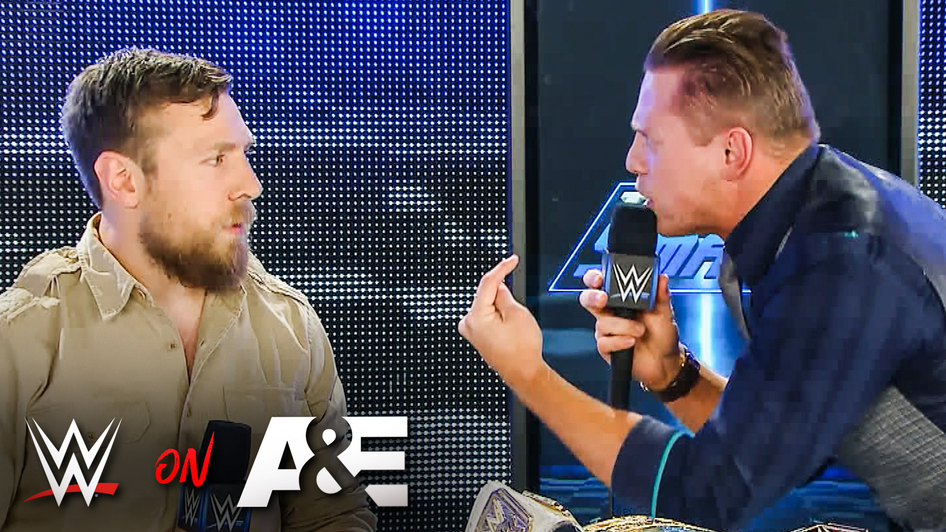 The Miz verbally unloads on Daniel Bryan: A&E WWE Rivals The Miz vs. Daniel  Bryan