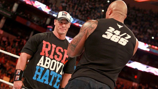 The 'Rock Concert' vs. Cena's raps | WWE