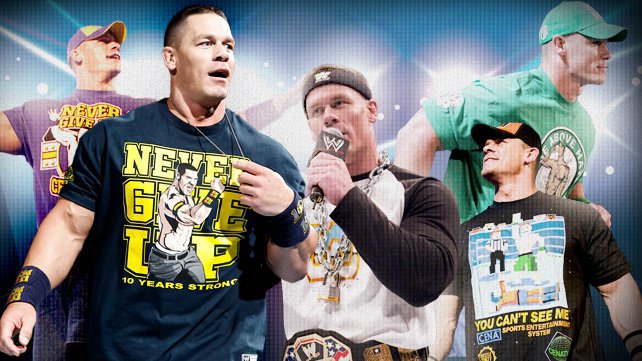 The history of John Cena's T-shirts | WWE