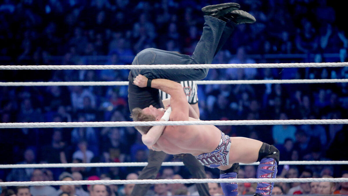 Dean Ambrose Sami Zayn Vs Kevin Owens Chris Jericho Photos Wwe