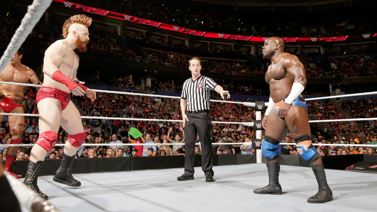 Cesaro And Apollo Crews Vs Sheamus And Alberto Del Rio Photos Wwe