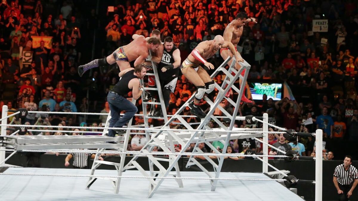 Money in the bank ladder deals match