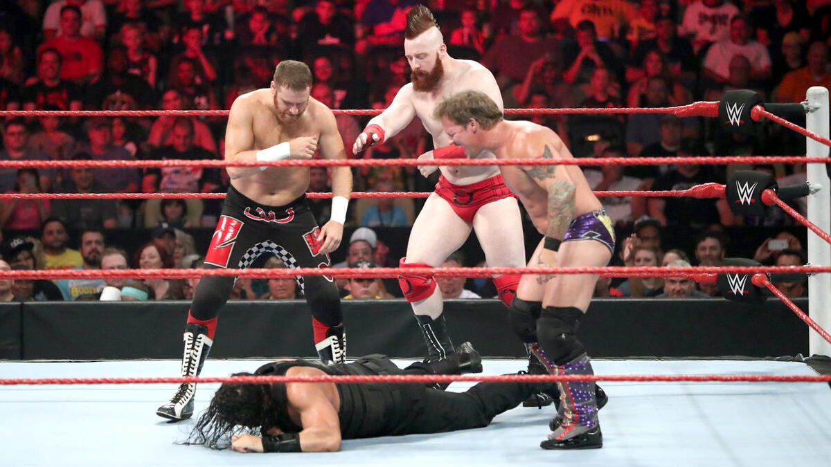 Roman Reigns vs. Sami Zayn vs. Sheamus vs. Chris Jericho: photos | WWE