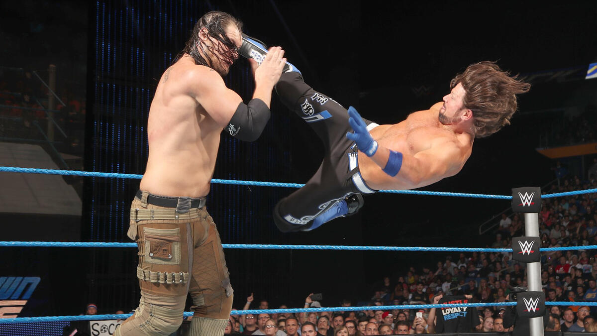 John Cena Vs Dolph Ziggler Vs Apollo Crews Vs Aj Styles Vs Bray Wyatt Vs Baron Corbin Six