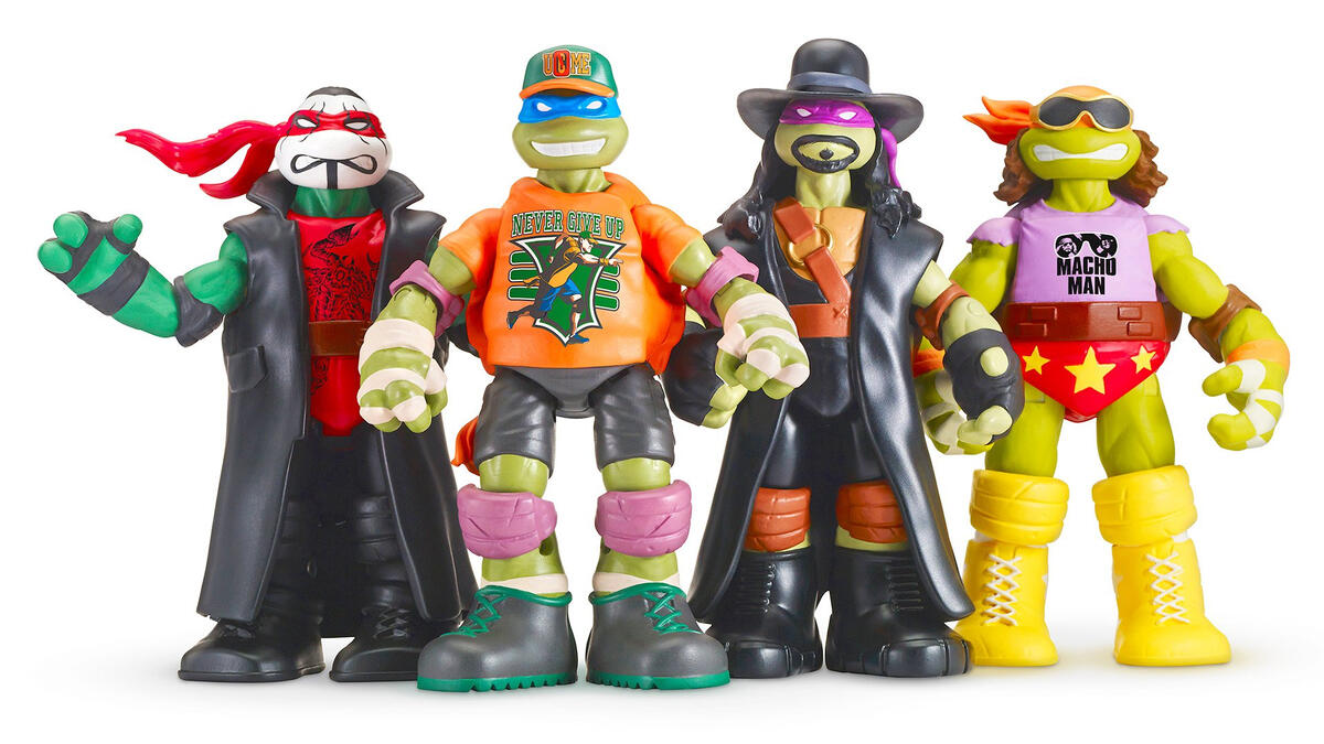 WWE-themed Teenage Mutant Ninja Turtles 