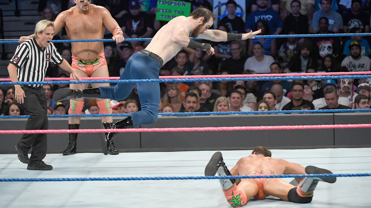 The Hype Bros vs. The Vaudevillains: photos | WWE