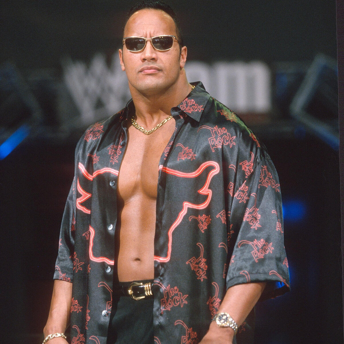 100 Definitive Photos of The Rock WWE