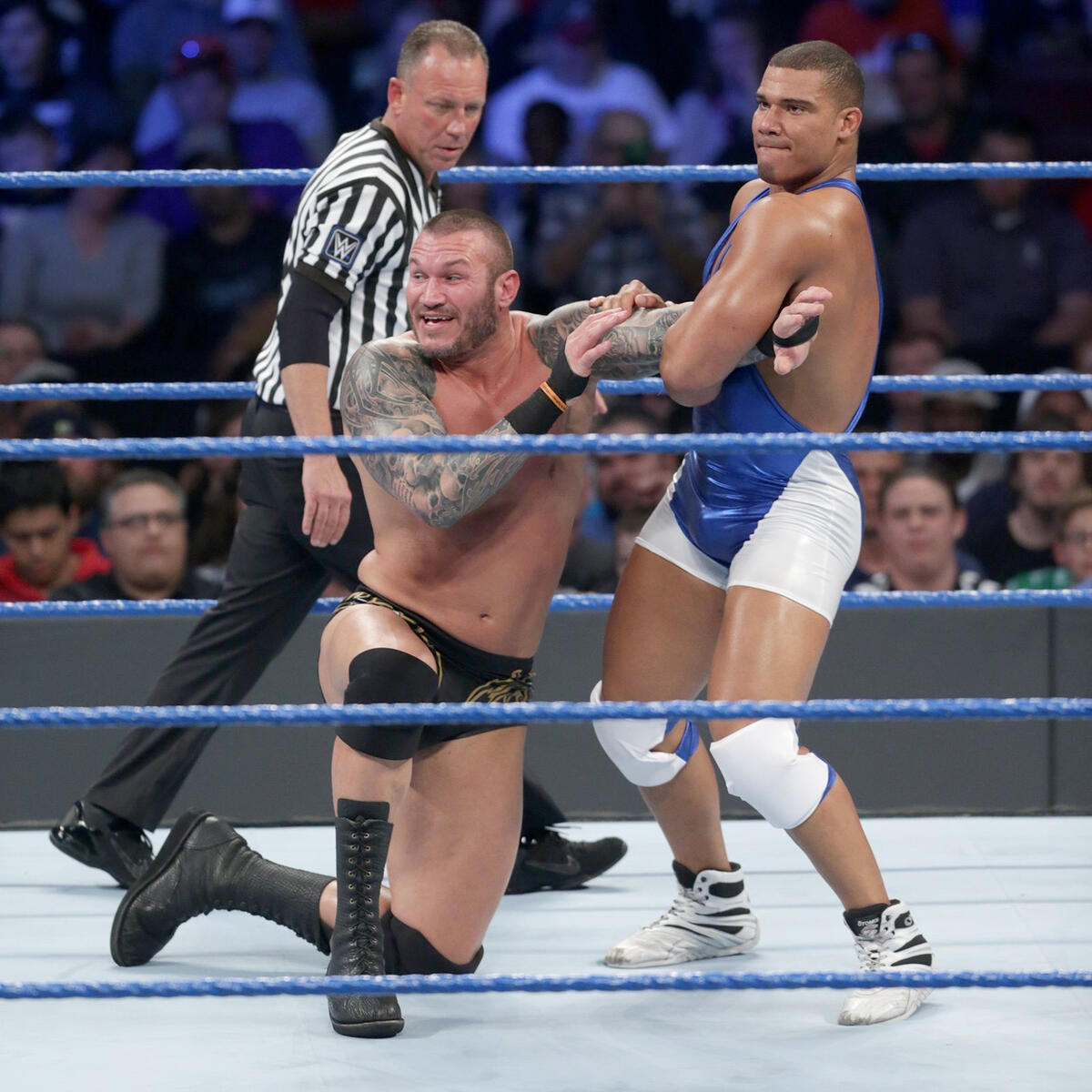 American Alpha Vs Bray Wyatt And Randy Orton Smackdown Tag Team Title No 1 Contenders Match