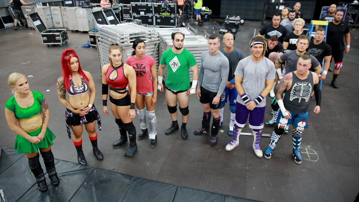 WWE hosts tryout in Melbourne, Australia photos WWE