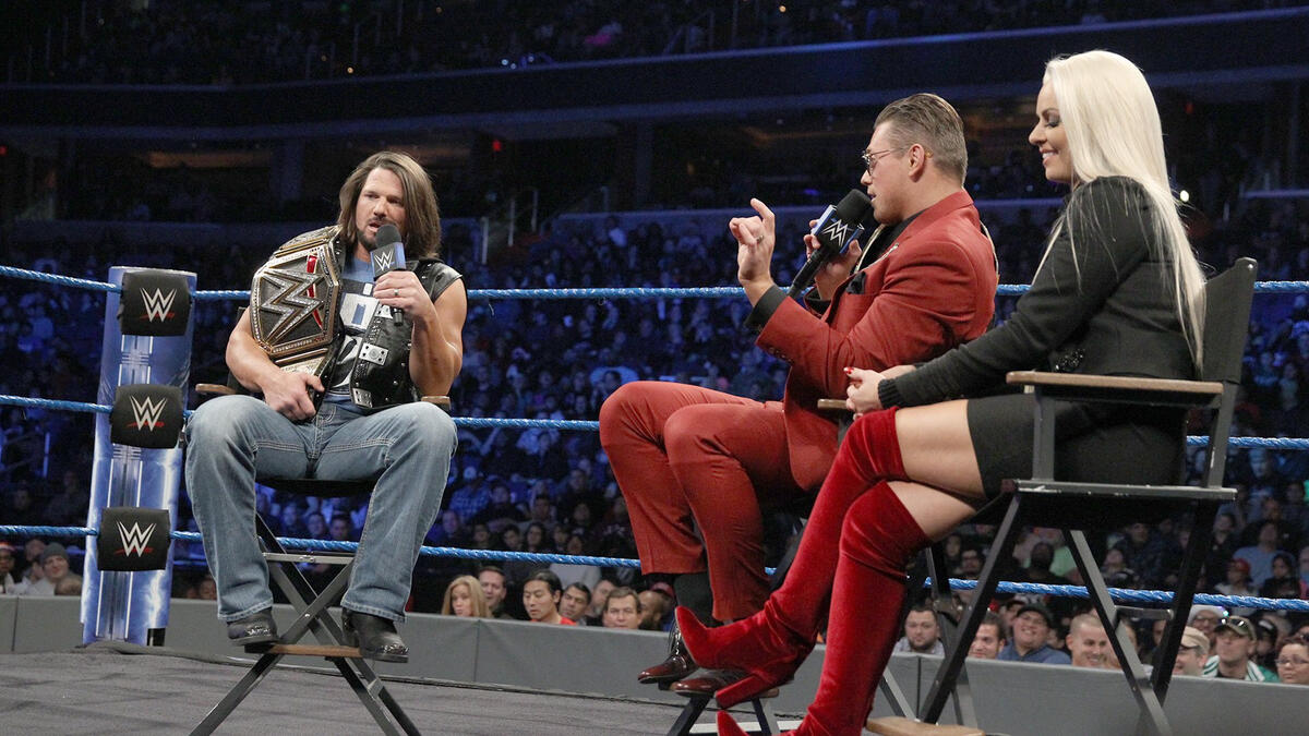 Miz TV” Championship Edition with special guest AJ Styles: photos