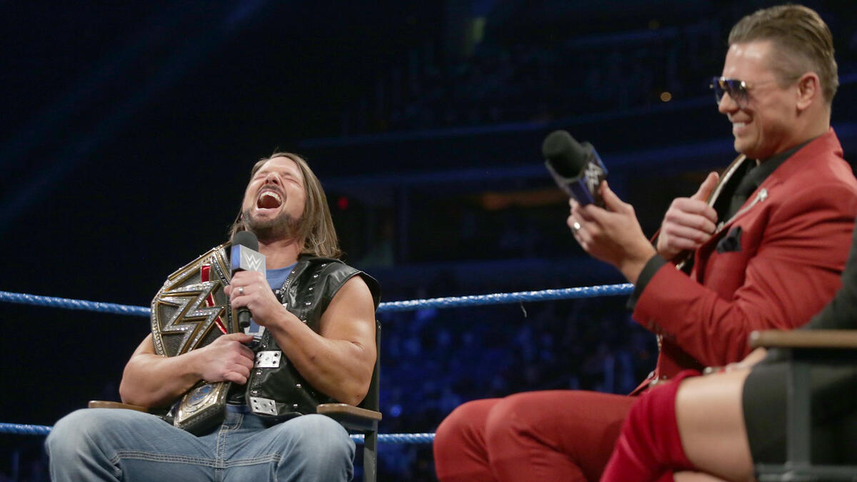 Miz TV” Championship Edition with special guest AJ Styles: photos