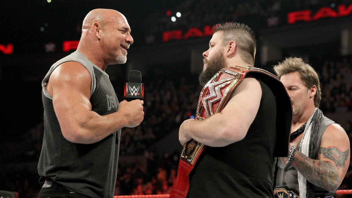 Goldberg accepts Brock Lesnar's WrestleMania challenge: photos