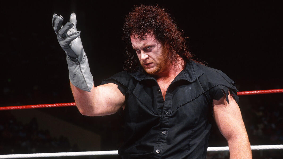 How long did The Undertaker wrestle in WWE?