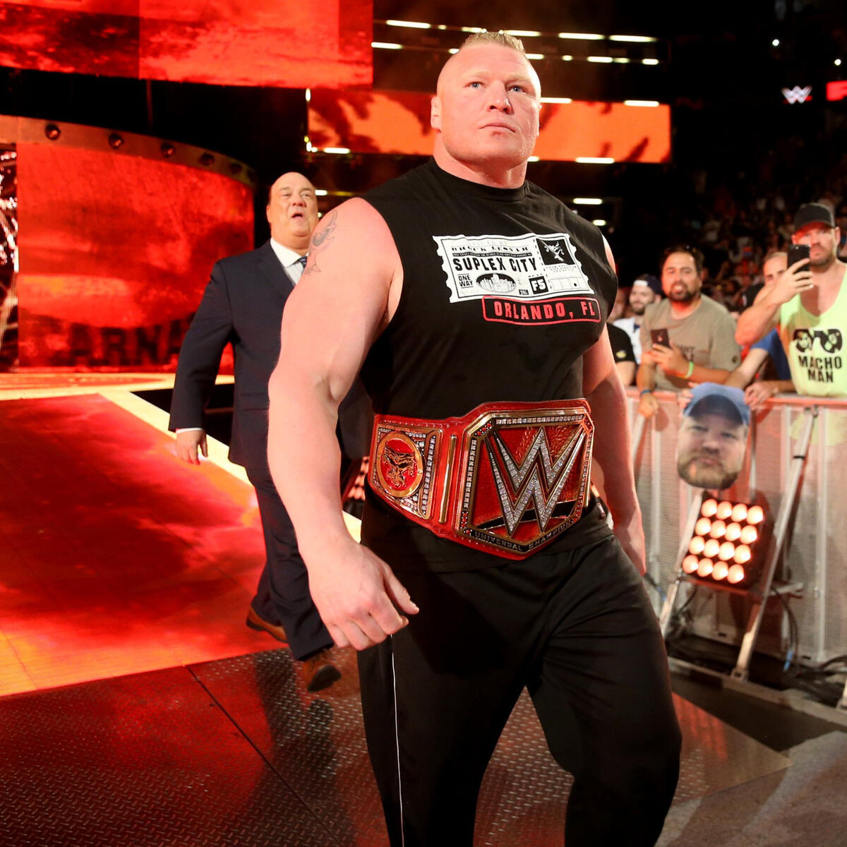 Braun Strowman puts Brock Lesnar on notice: photos | WWE