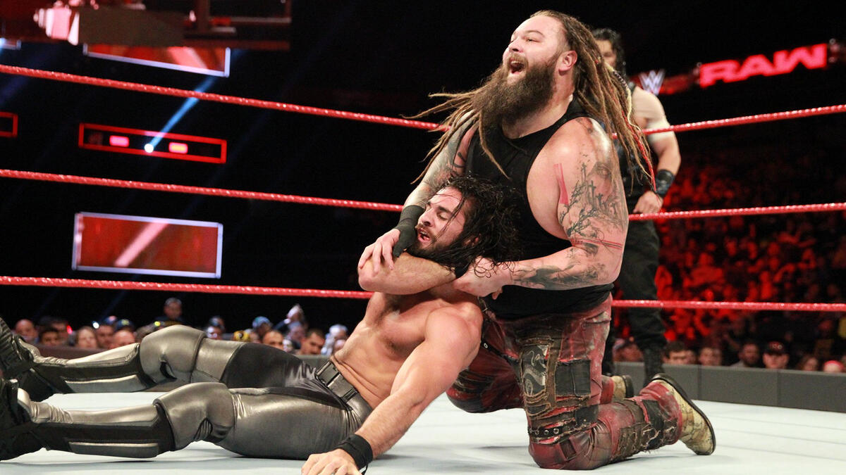 Roman Reigns & Seth Rollins vs. Bray Wyatt & Samoa Joe: photos | WWE