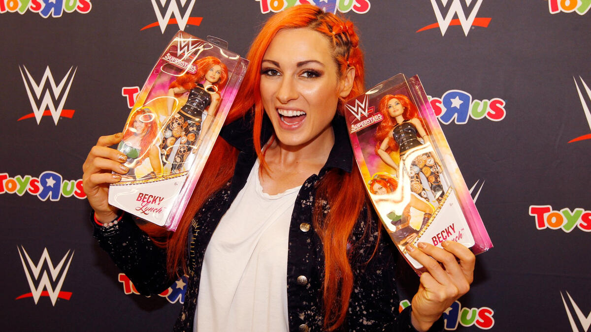 becky lynch mattel doll